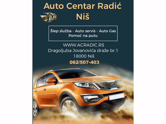 Photo 1 - CAR SERVICE RADIC - Towing services, Nis