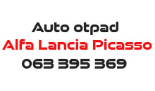 CAR PARTS ALFA I LANCIA PICASSO Mladenovac